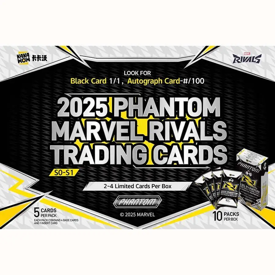 2025 Kakawow Phantom Marvel Rivals Hobby Box