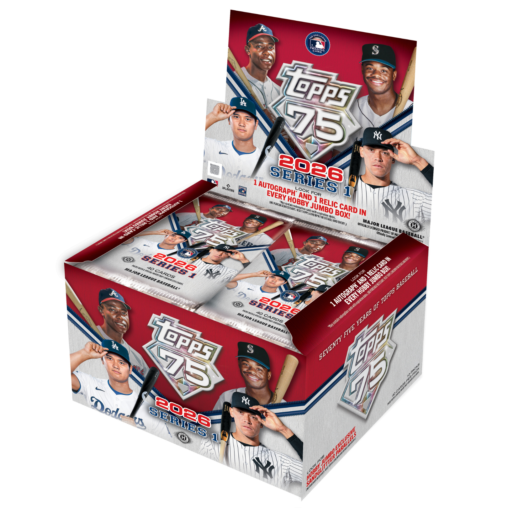 2026 Topps Series 1 Baseball Jumbo Box