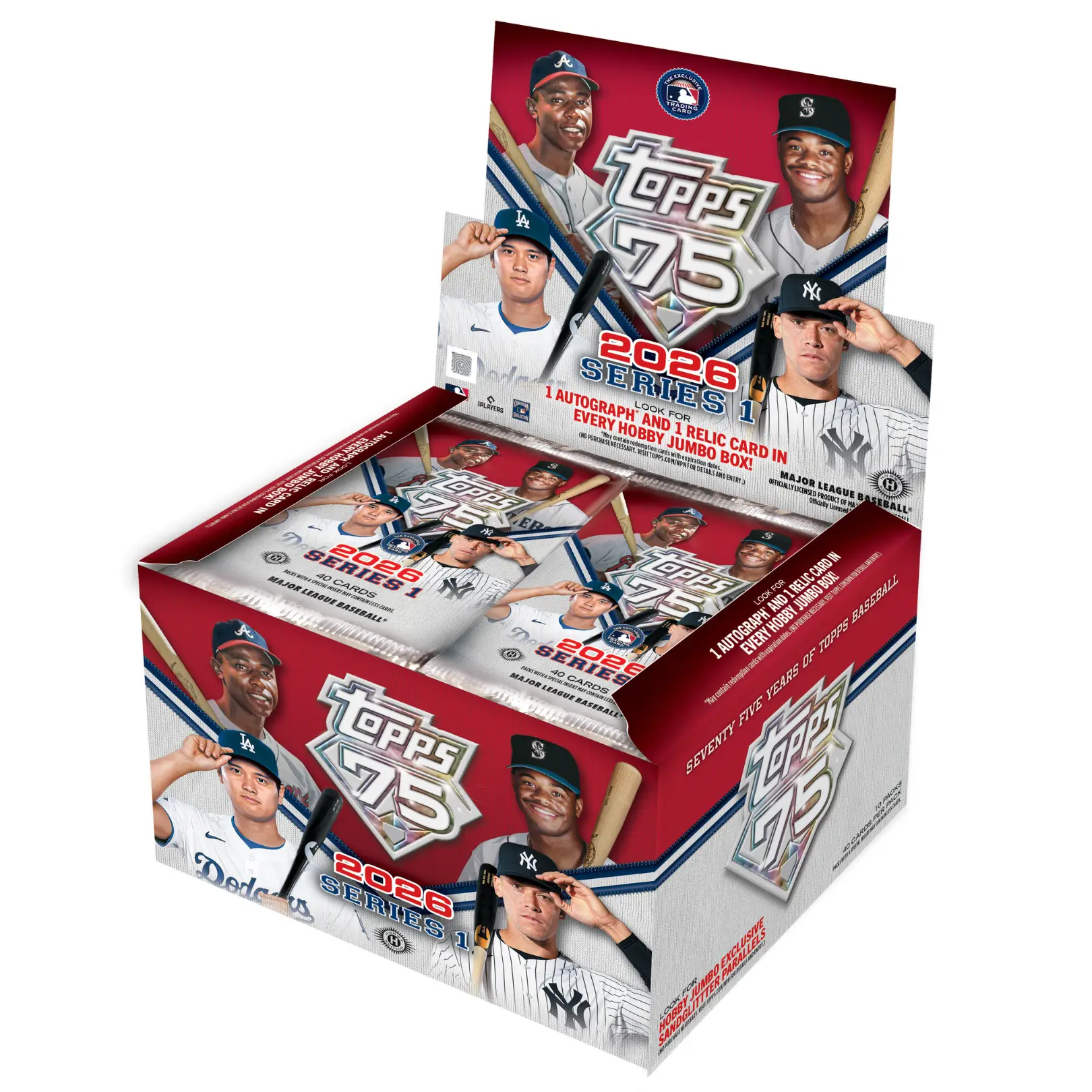 2026 Topps Series 1 Baseball Jumbo Box