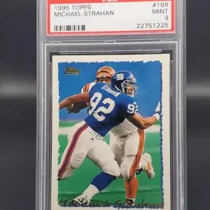 Michael Strahan 1995 Topps New York Giants 169 PSA 9