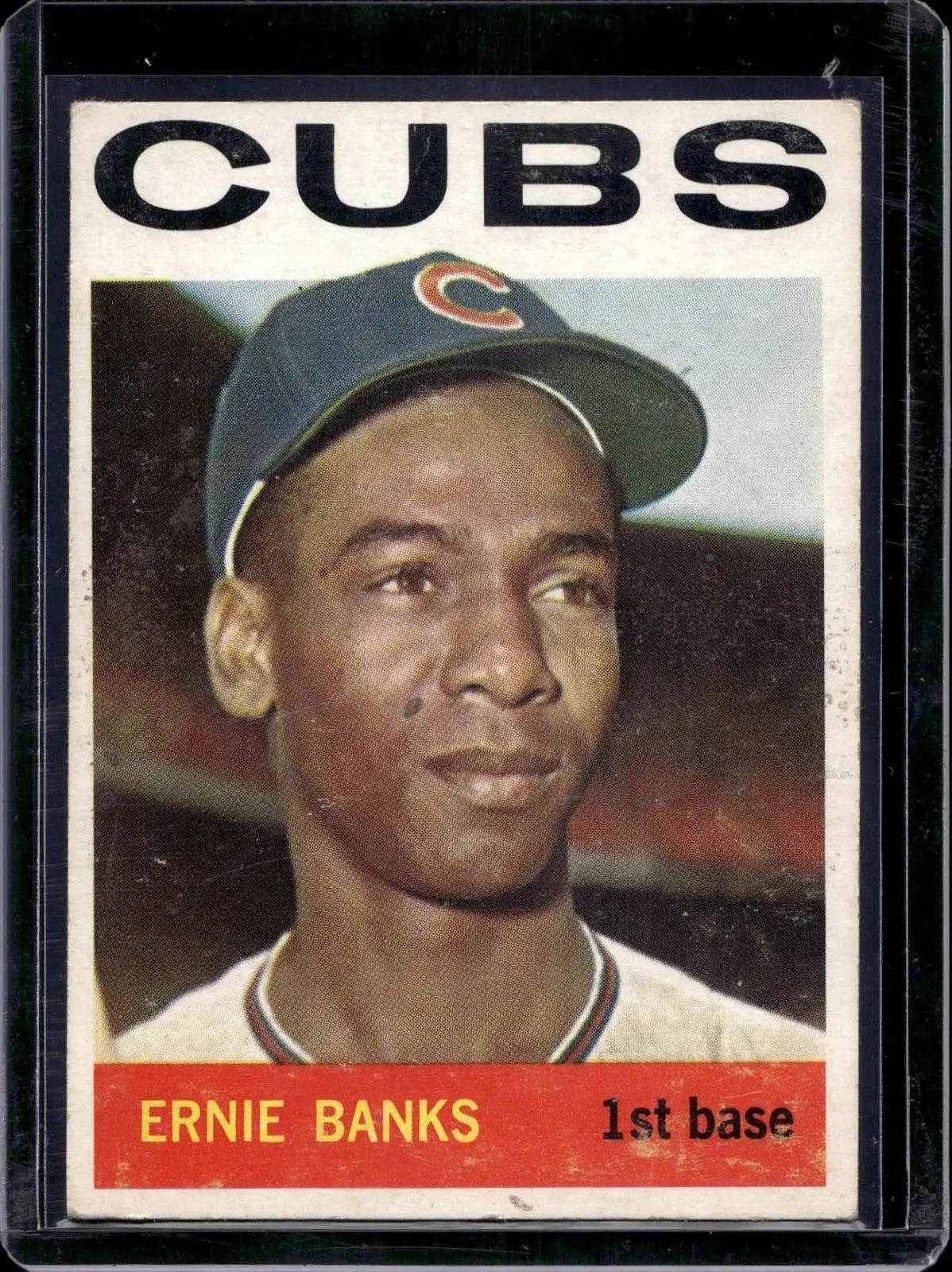 Ernie Banks 1964 Topps Chicago Cubs 55