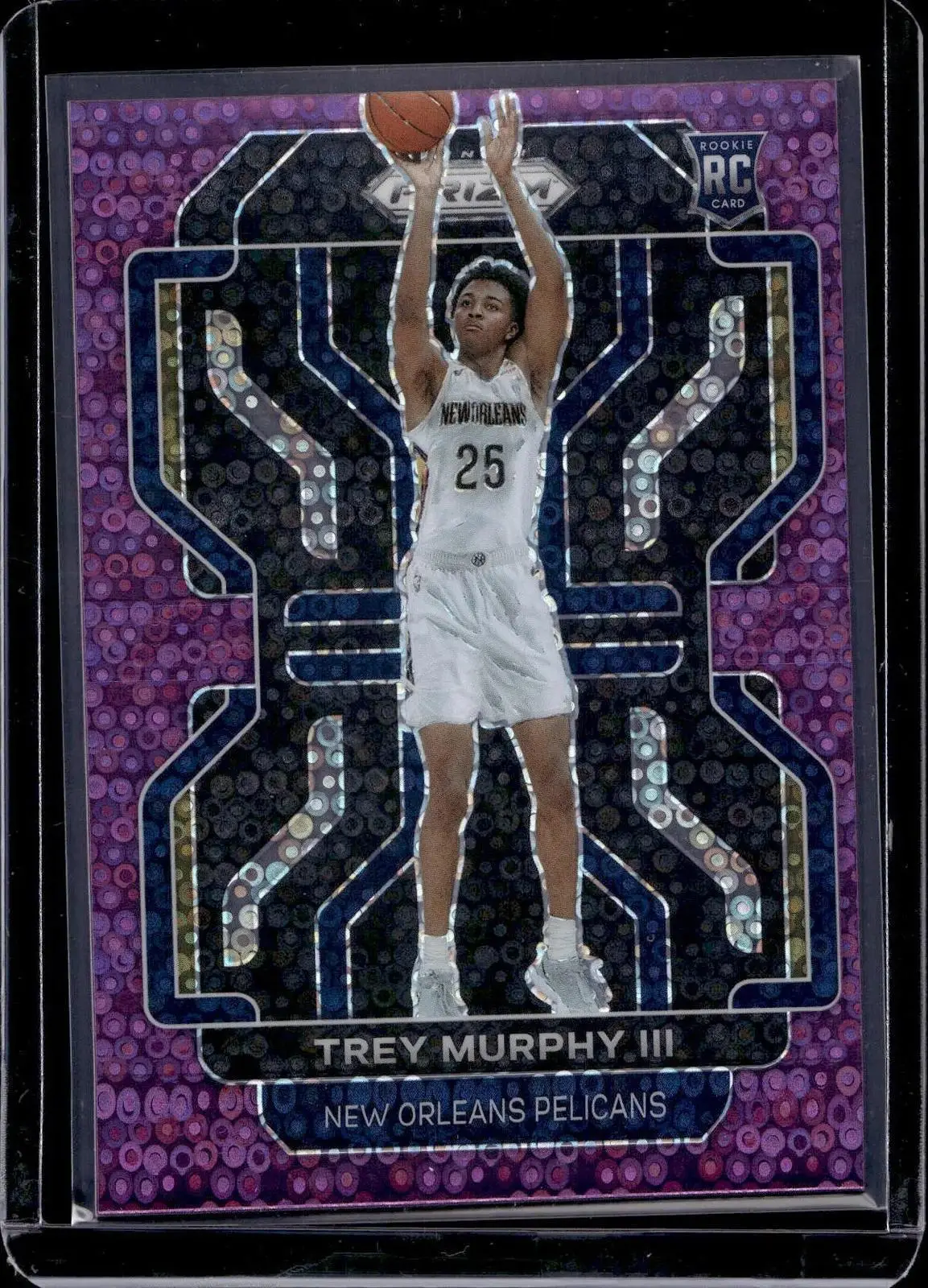 Trey Murphy III 2021-22 Panini Prizm Fast Break Purple /75 RC Pelicans