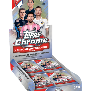 2025 Topps Chrome MLS Major League Soccer Hobby Box (Pre-Sell)