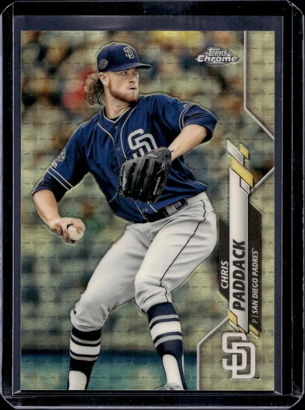 Chris Paddack 2020 Topps Chrome SuperFractor 1/1 San Diego Padres 39