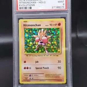 Hitmonchan Holo Pokemon XY Evolutions 62/108 PSA 9