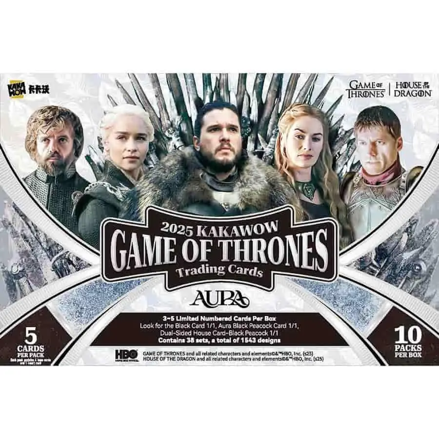 2025 Kakawow Aura Game Of Thrones Hobby Box