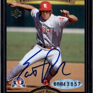 Scott Rolen 1995 SP Top Prospects Auto Reading Phillies