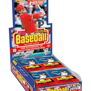 2026 Topps Heritage Baseball Hobby Box