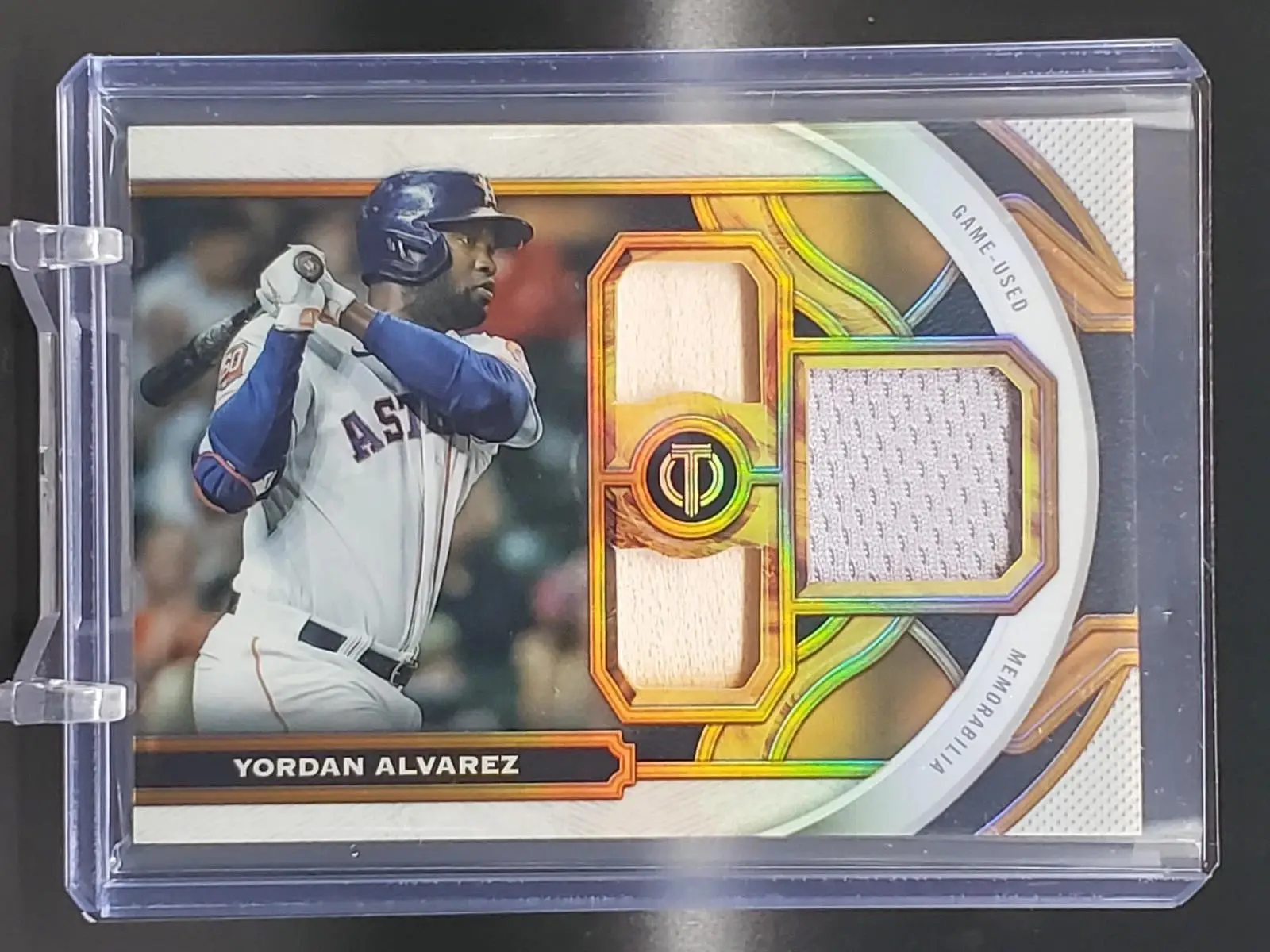 Yordan Alvarez 2023 Topps Tribute Relic /25 Houston Astros TR-YA