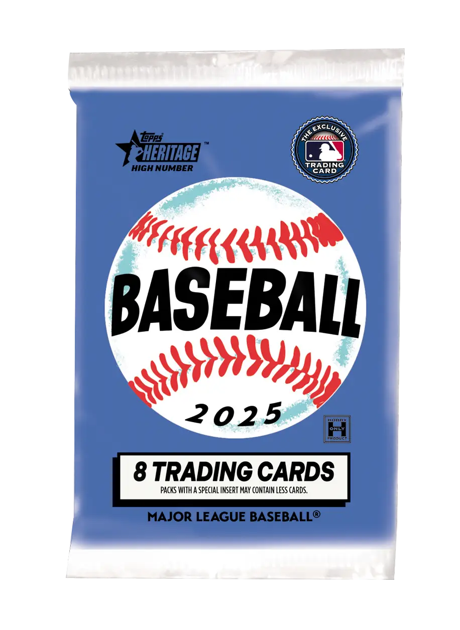 2025 Topps Heritage High Number Baseball Hobby Pack