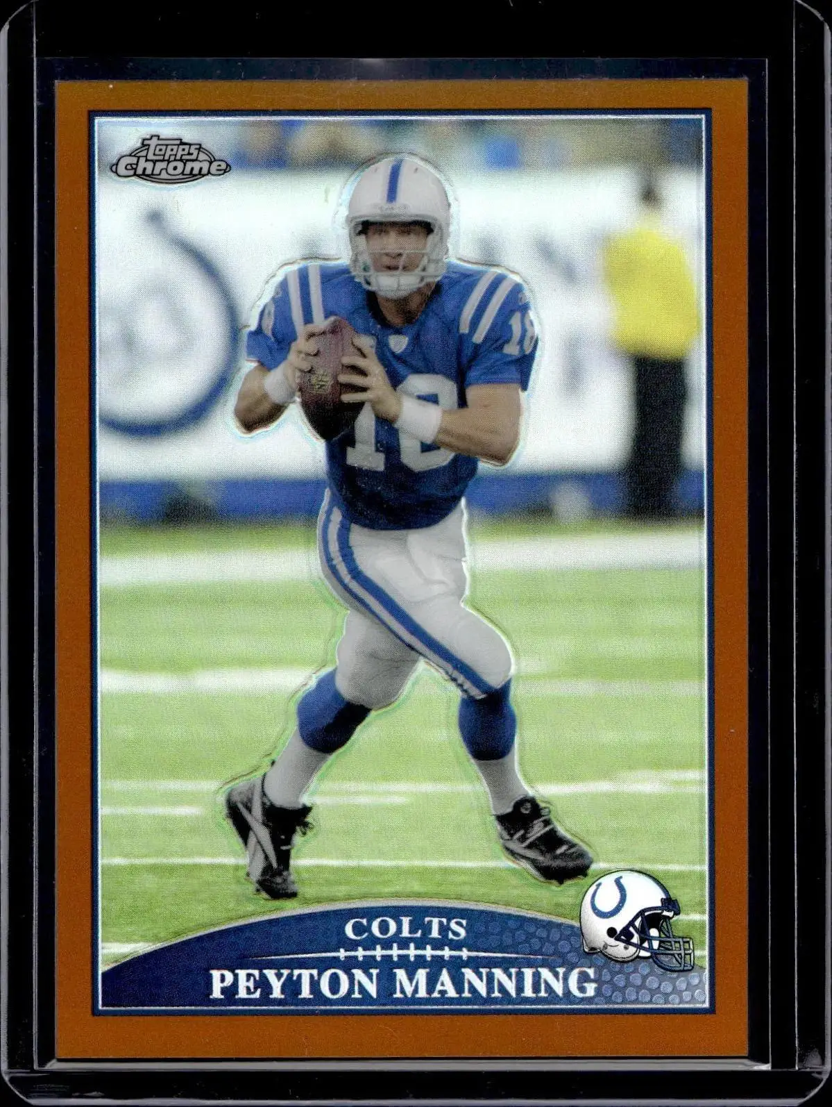 Peyton Manning 2009 Topps Chrome Copper Refractor /649 Indianapolis Colts TC96