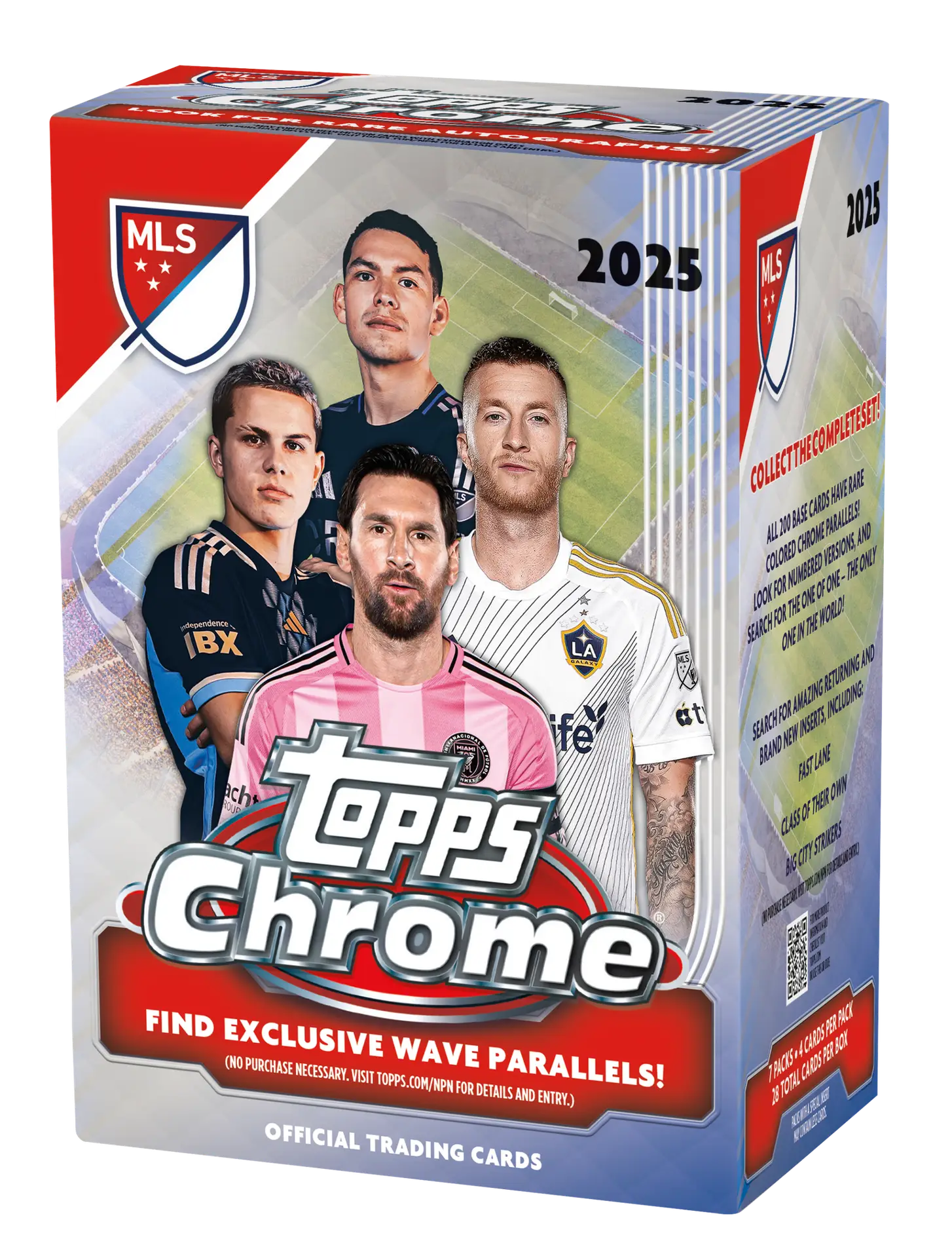 2025 Topps Chrome MLS Major League Soccer Blaster Box (Pre-Sell)