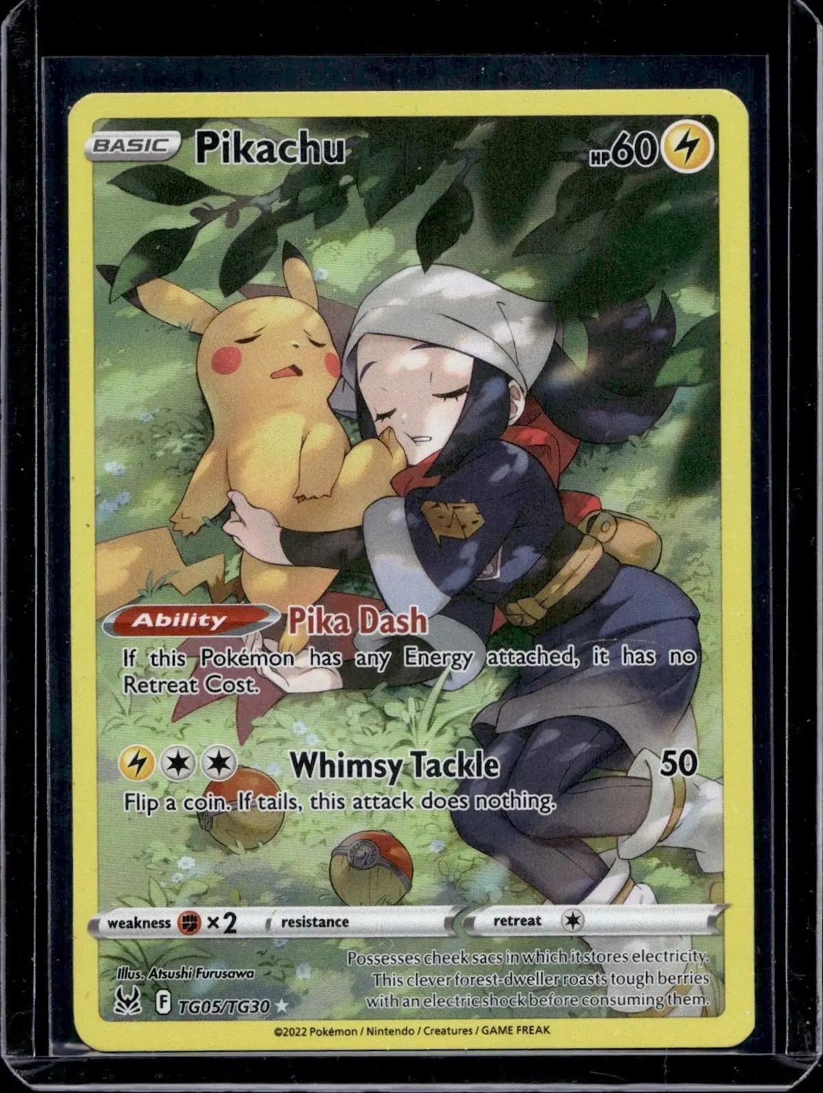 Pikachu 2 Pokemon SWSH11: Lost Origin Trainer Gallery TG05/TG30 2