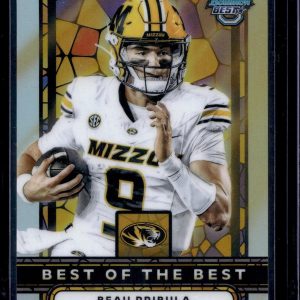 Beau Pribula 2025 Bowman University Best Best Of The Best Missouri Tigers BB-21