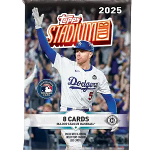2025 Topps Stadium Club Baseball Hobby Pack