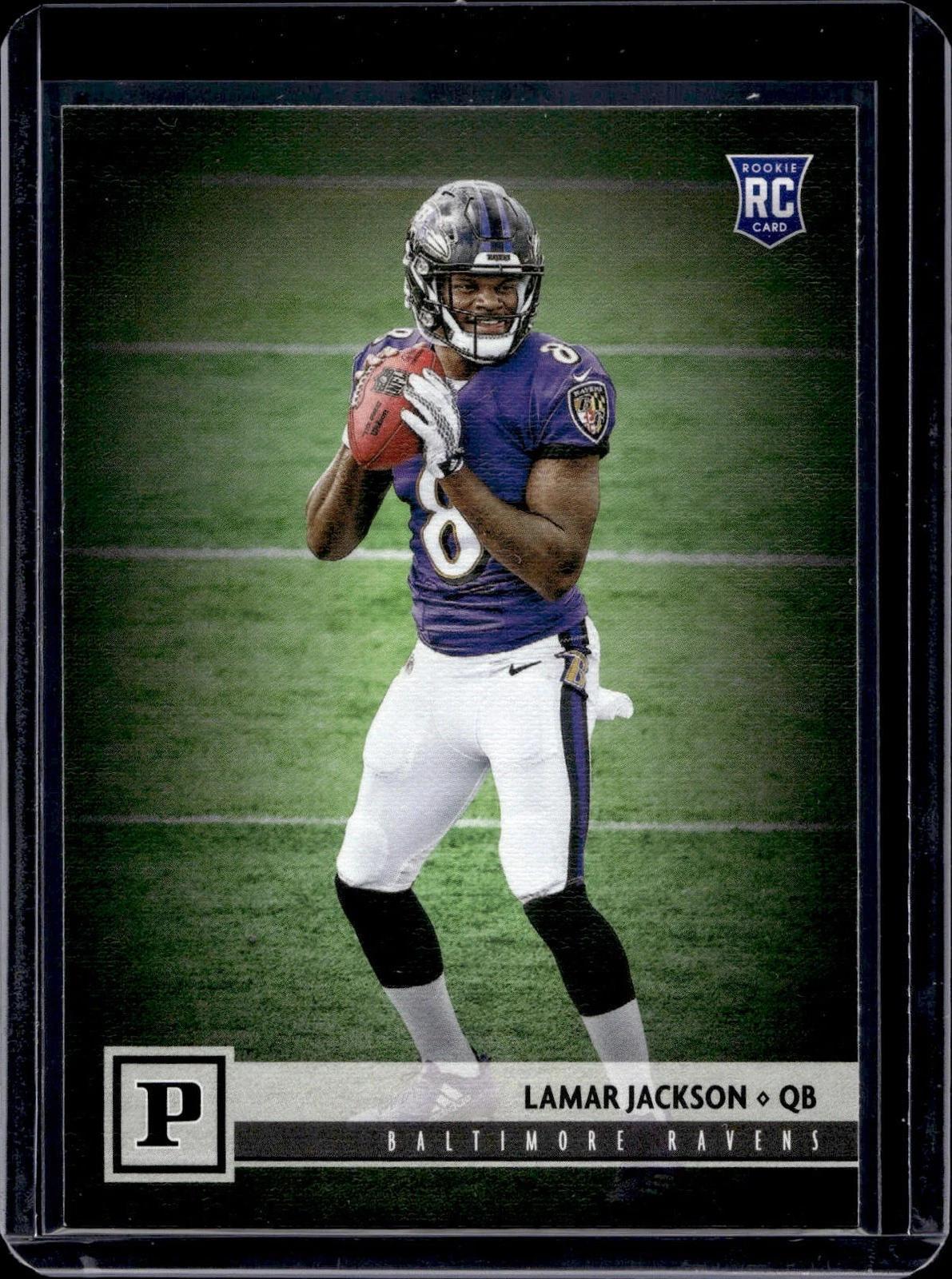 Lamar Jackson 2018 Panini RC Rookie Baltimore Ravens 309