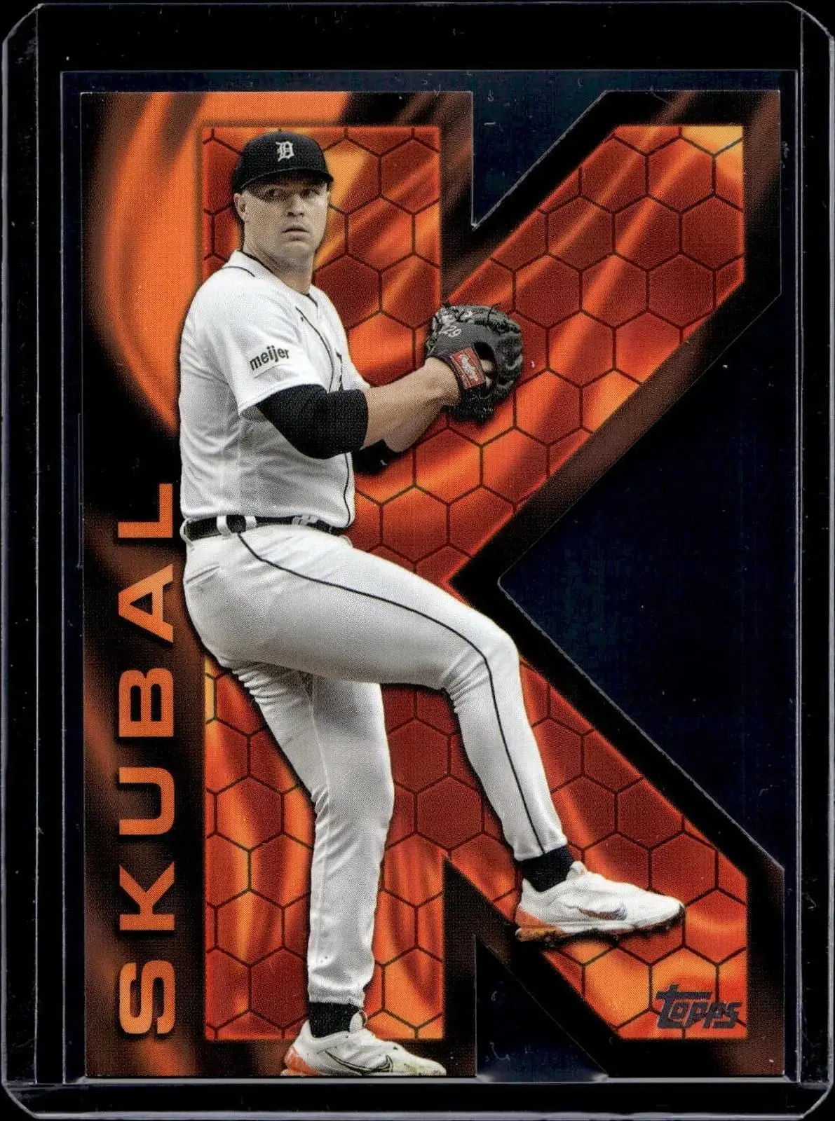Tarik Skubal 2025 Topps K Zone Die Cuts SSP Detroit Tigers KZ-7