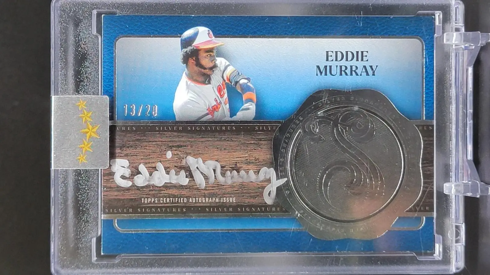 Eddie Murray 2025 Topps Five Star Auto /20 Baltimore Orioles FSS-EM