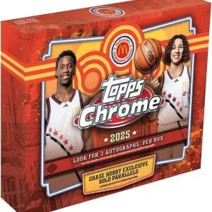 2025 Topps Chrome McDonald's All American Basketball Hobby Box