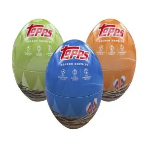 2025-26 Topps UEFA Club Competitions Soccer Spring Tin