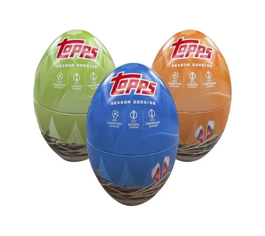 2025-26 Topps UEFA Club Competitions Soccer Spring Tin
