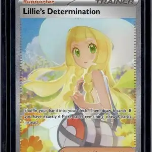 Lillie's Determination Pokemon ME01: Mega Evolution 184/132