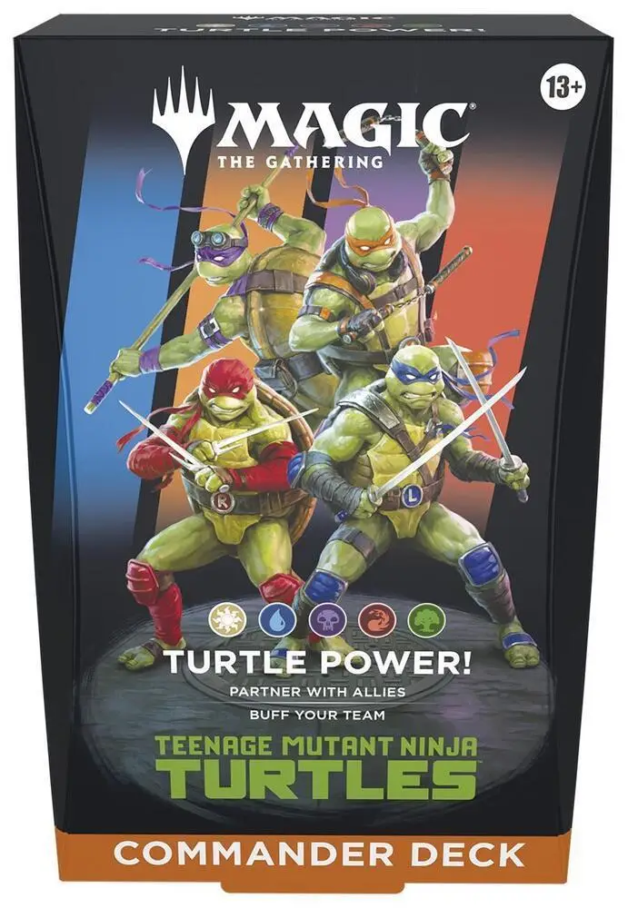 Magic The Gathering: Teenage Mutant Ninja Turtles Turtle Power! Commander Deck