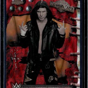 Chris Sabin 2025 Topps Chrome WWE x Cactus Jack Red RayWave /5 83