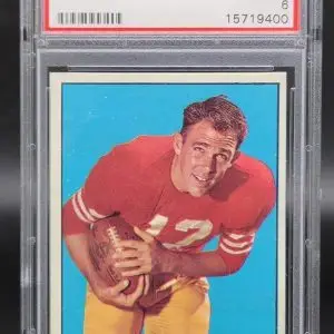 John Brodie 1961 Topps  San Francisco 49ers 59 PSA 6