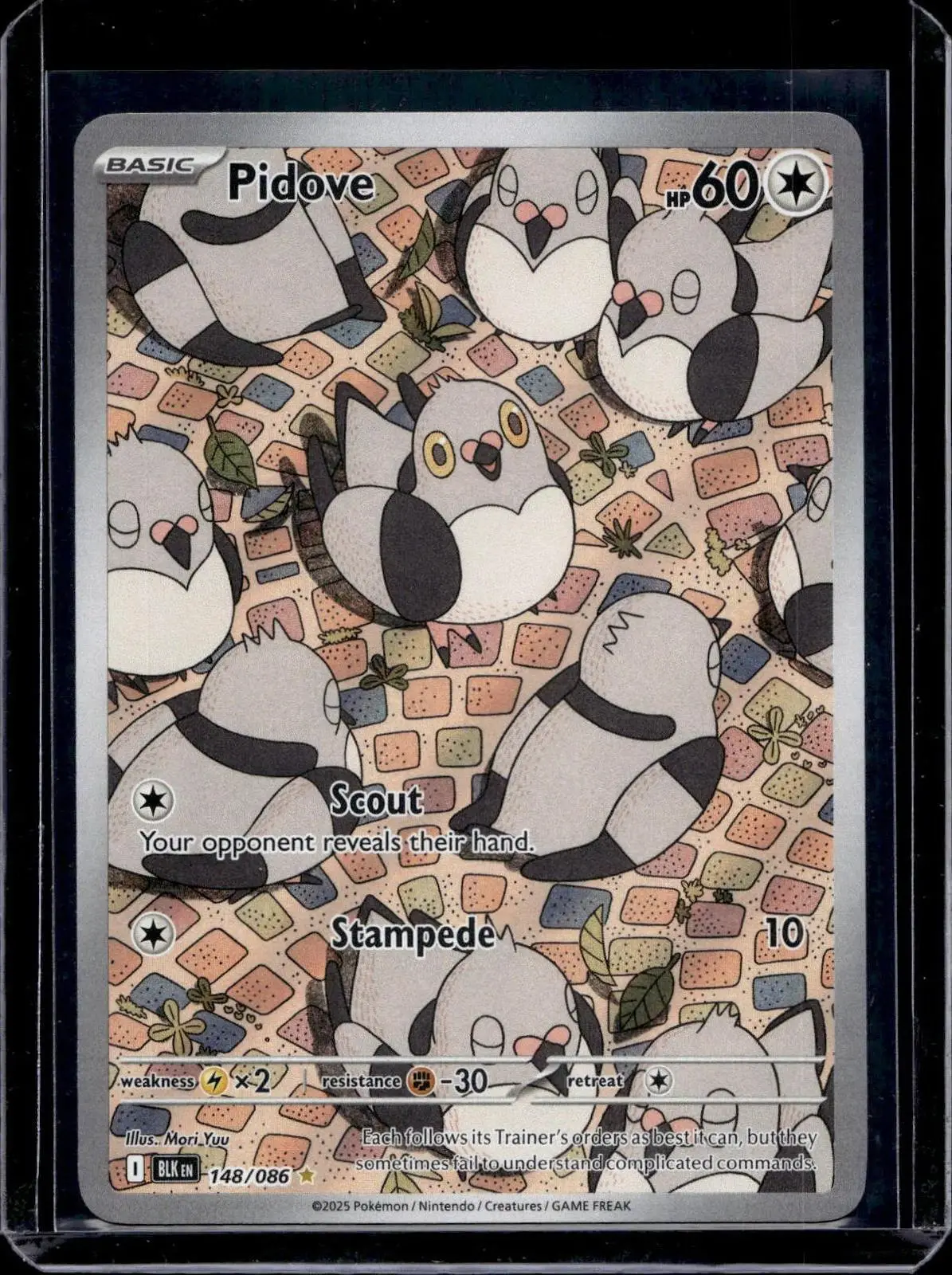 Pidove Pokemon SV: Black Bolt 148/086