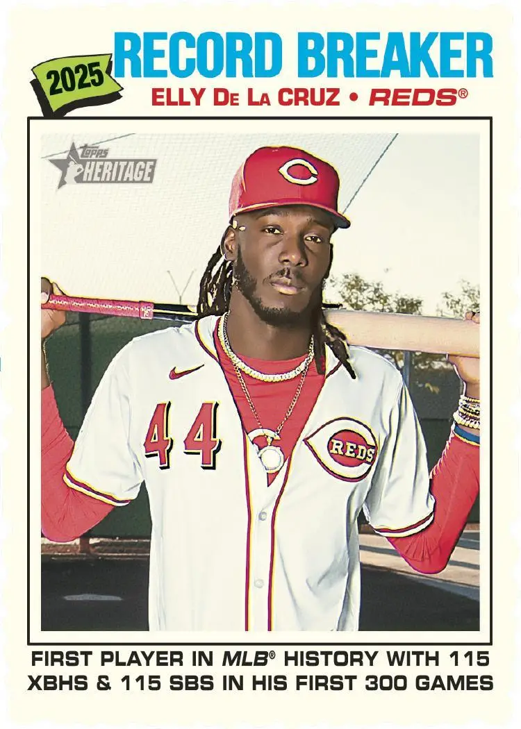 2026 Topps Heritage Baseball Blaster Box - Image 5