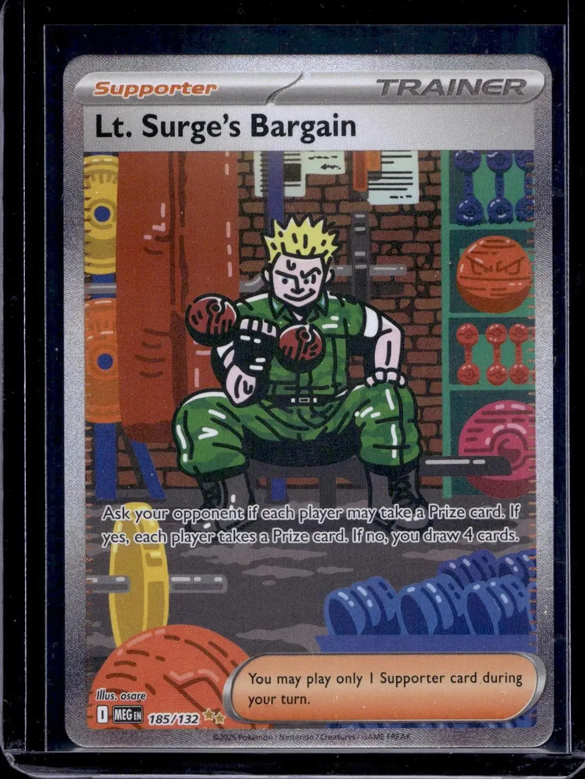 Lt. Surge's Bargain Pokemon ME01: Mega Evolution185/132