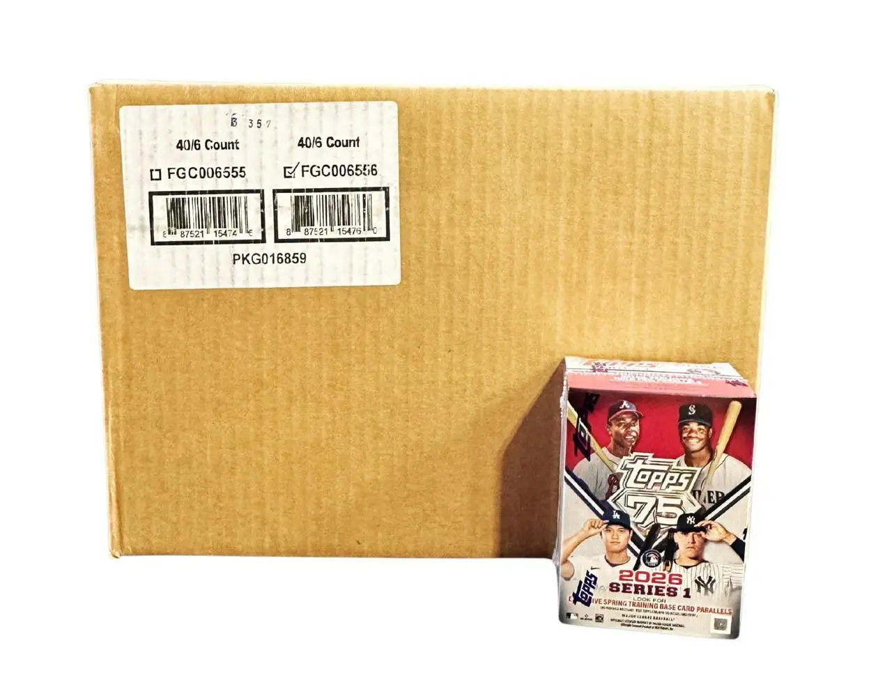 2026 Topps Series 1 Baseball Blaster 40-Box Case