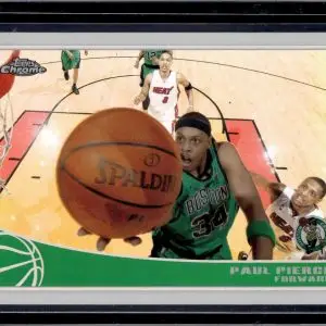 Paul Pierce 2009-10 Topps Chrome Refractor /500 Boston Celtics 6