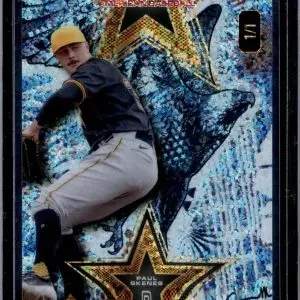 Paul Skenes 2024 Wild Card Auto Mania 1/1 Pittsburgh Pirates AMAS-PS3