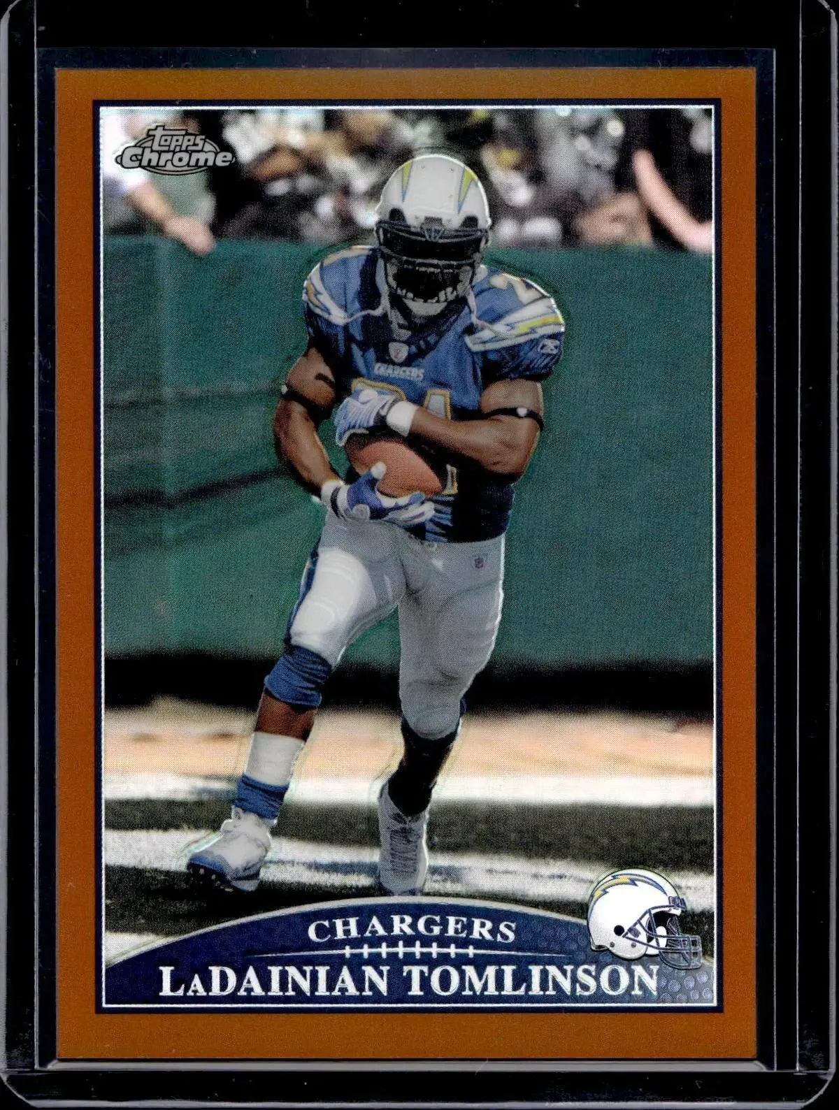 LaDainian Tomlinson 2009 Topps Chrome Copper Refractor /649 San Diego Chargers TC87