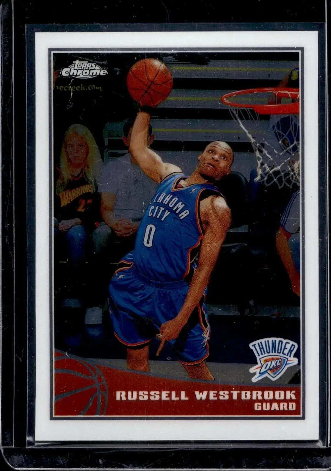 Russell Westbrook 2009-10 Topps Chrome /999 Oklahoma City Thunder 67