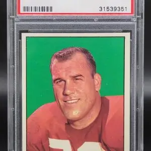 Leo Nomellini 1961 Topps San Francisco 49ers 64 PSA 7