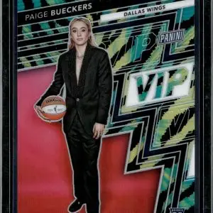 Paige Bueckers 2025 Panini NSCC VIP Prizm Baja Dallas Wings PB