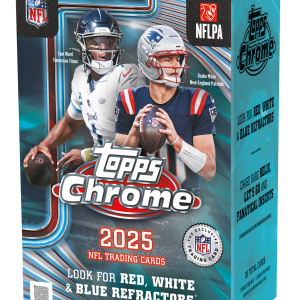 2025 Topps Chrome Football Blaster Box