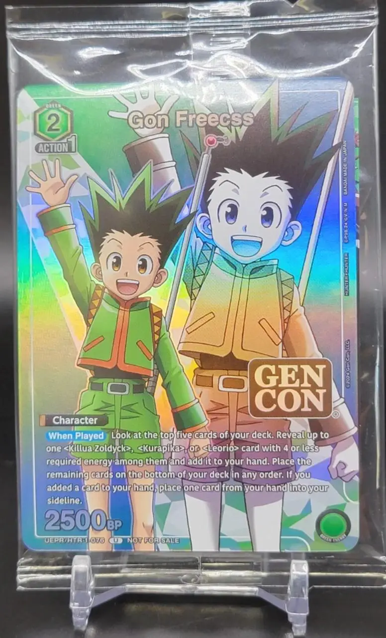Gon Freecss 2024 Union Arena Gen Con Promo UEPR/HTR-1-076