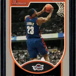 Lebron James Silver 2007-08 Bowman /199 Cleveland Cavaliers 23