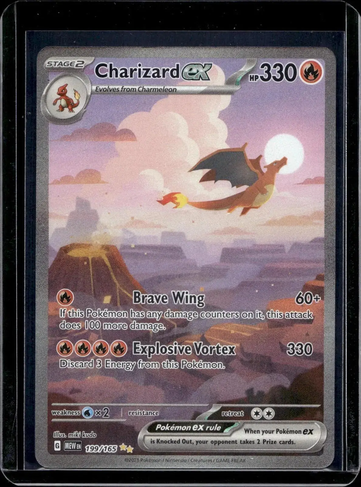 Charizard Pokemon SV: Scarlet & Violet 151 ex 199/165