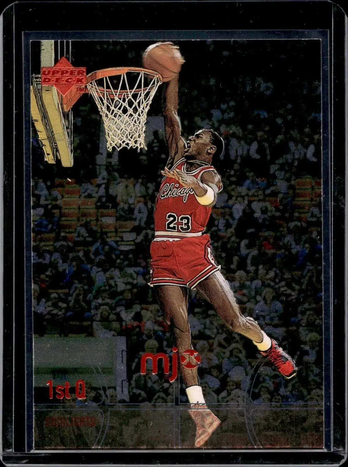 Michael Jordan 1998 Upper Deck MJx Foil SP Chicago Bulls 47