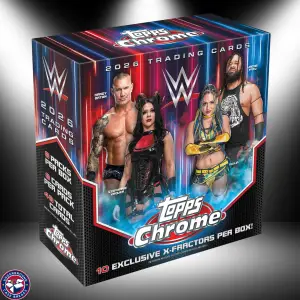 2026 Topps Chrome WWE Mega Box