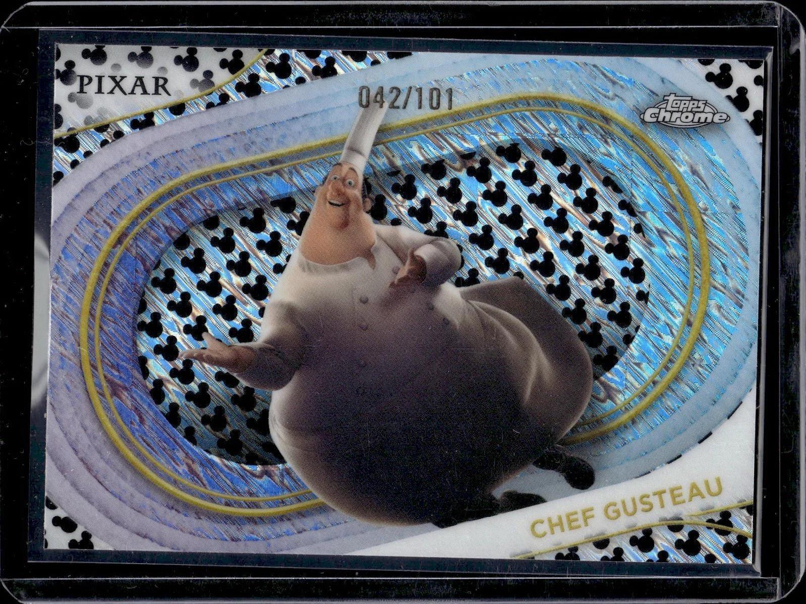 Chef Gusteau 2025 Topps Chrome Disney Pixar Dalmatians Refractor /101 118