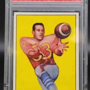 Bill Groman 1961 Topps Rookie RC Houston Oilers 142 PSA 6