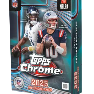 2025 Topps Chrome Football Hanger Box