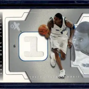 Tracy McGrady 2003-04 E-XBehind the Numbers Jersey Orlando Magic TM-BTNGU