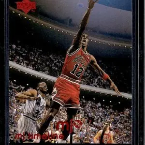 Michael Jordan 1998 Upper Deck MJx Jersey #12 Chicago Bulls 5